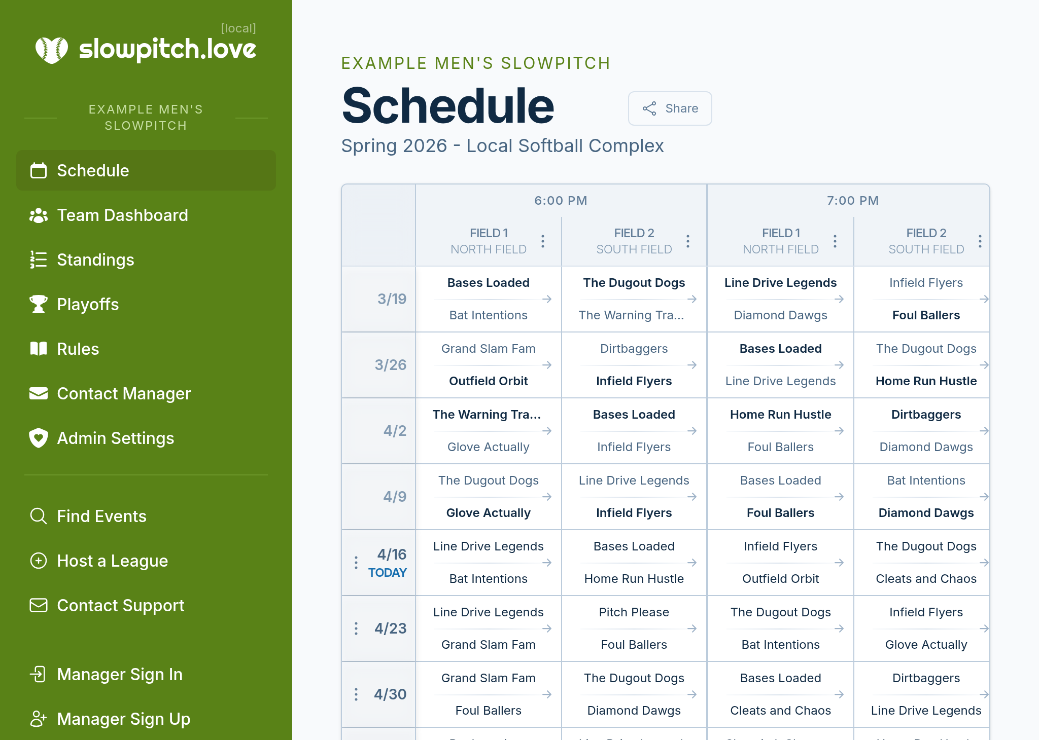 App screenshot